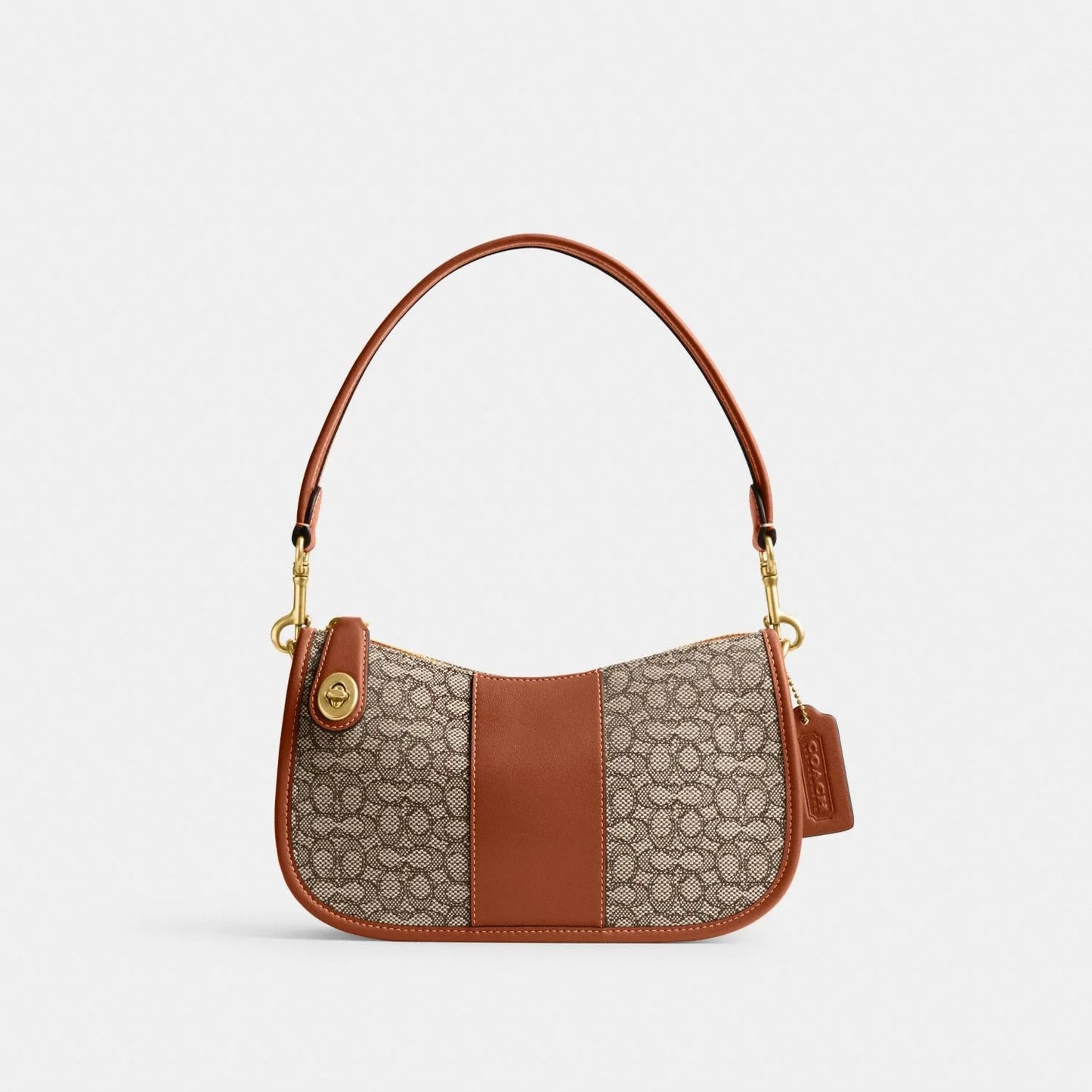 Coach Swinger In Signature Jacquard