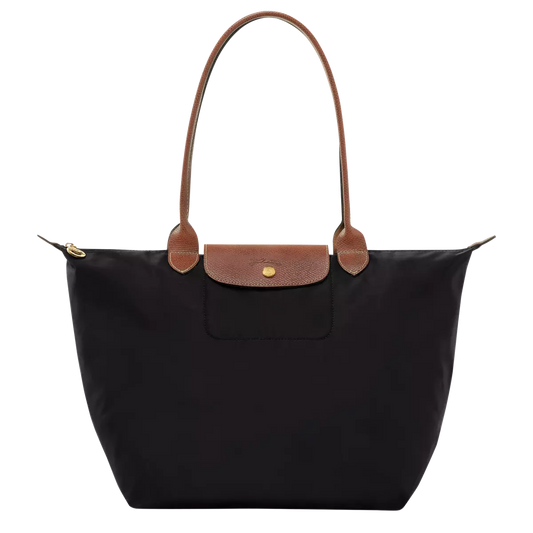 Longchamp Le Pliage L Tote Bag (Black)