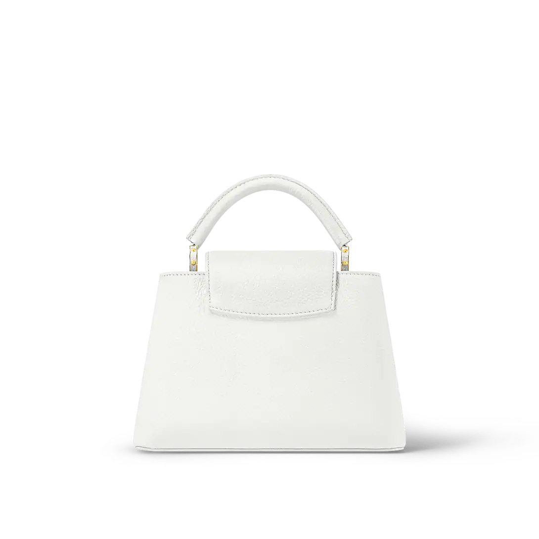 Louis Vuitton Capucines BB Hand Bag (White)