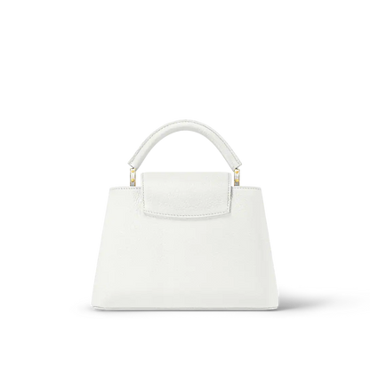 Louis Vuitton Capucines BB Hand Bag (White)