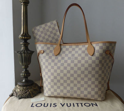 Louis Vuitton Neverful GM Tote (White)