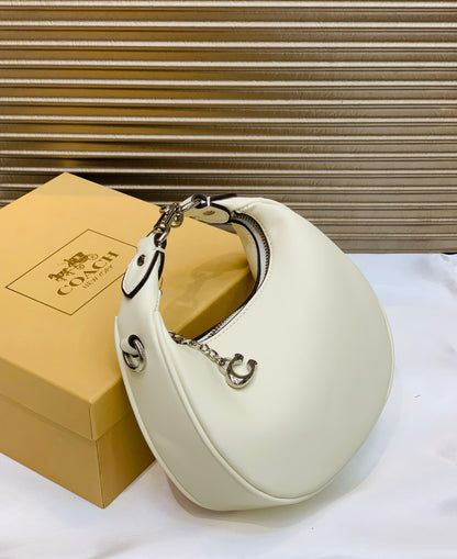 Coach Jonie Bag in Signature Canvas (White)
