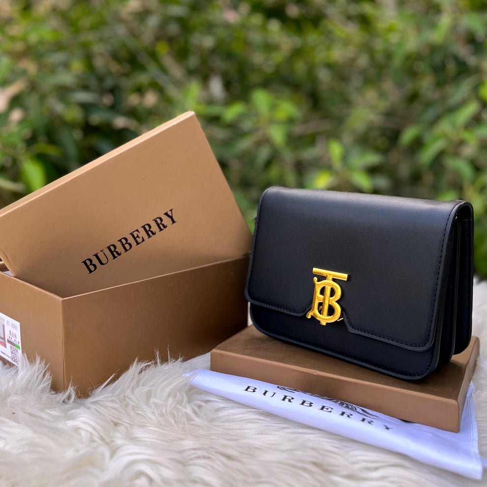 Burberry Cowhide P Crossbody Bag