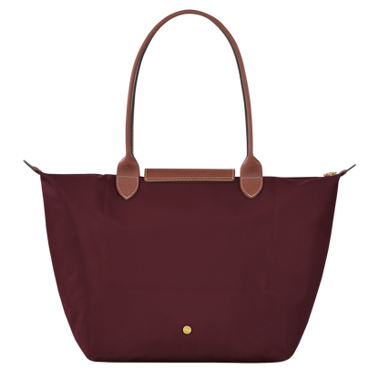 Longchamp Le Pliage L Tote Bag (Burgundy)