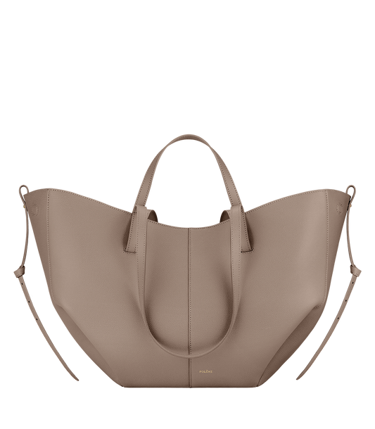 Polene Cyme Shoulder Bag (Beige)