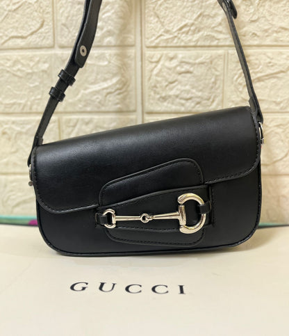 GUCCI Horsebit 1955 Monogrammed Bag