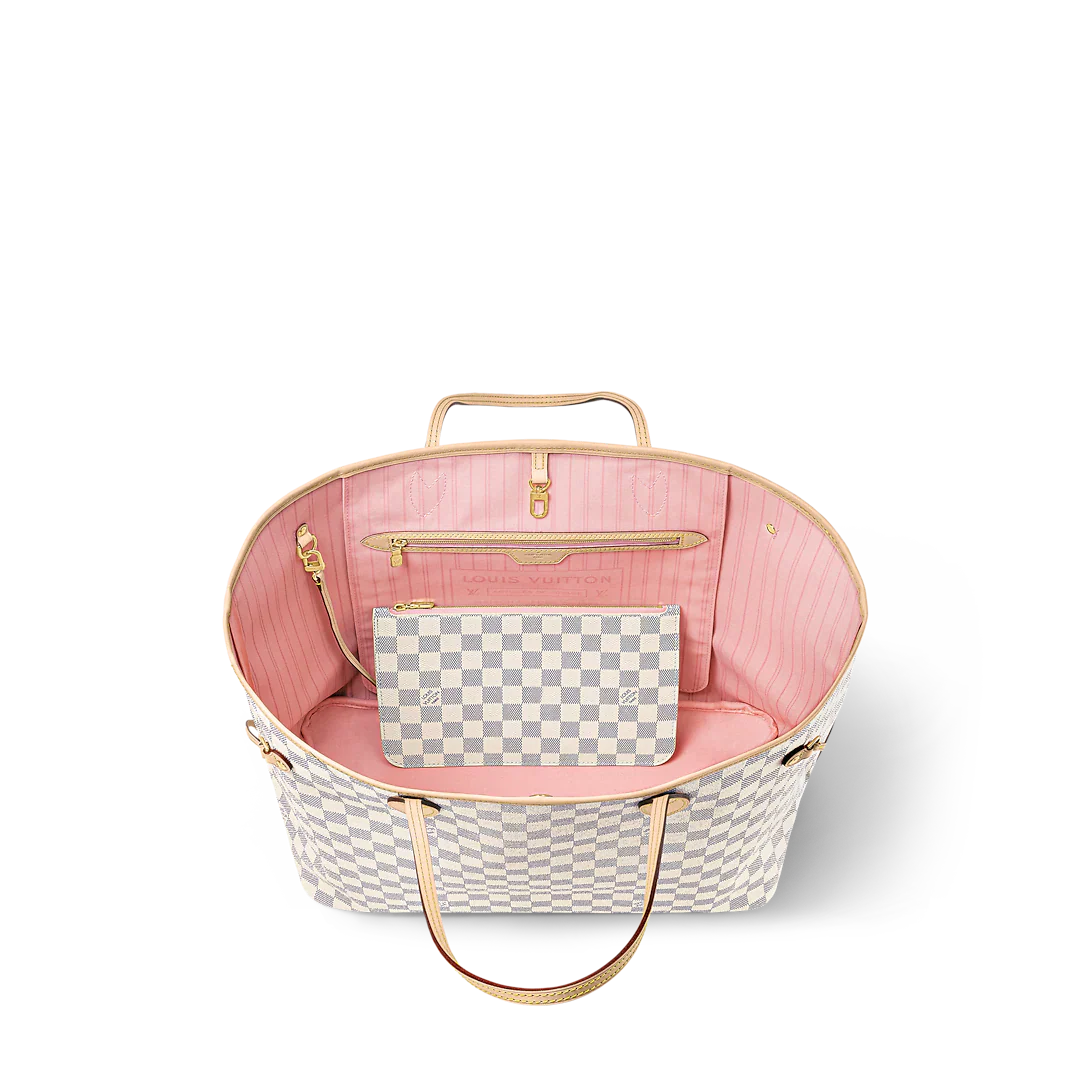 Louis Vuitton Neverful GM Tote (White)