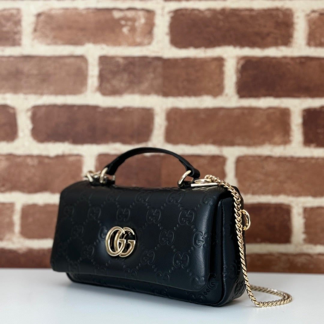 Gucci GG Milano small top handle bag (Black)