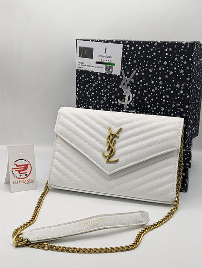 YSL Monogram Matelassé Chain Crossbody Bag