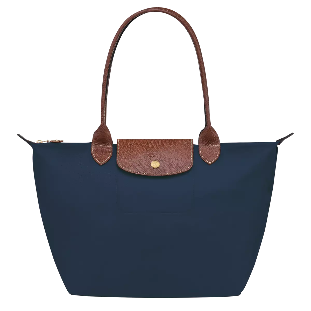 Longchamp Le Pliage M Tote Bag (Navy Blue)