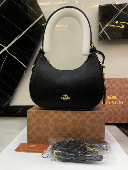COACH Bailey Hobo Shoulder Bag Leather Design
