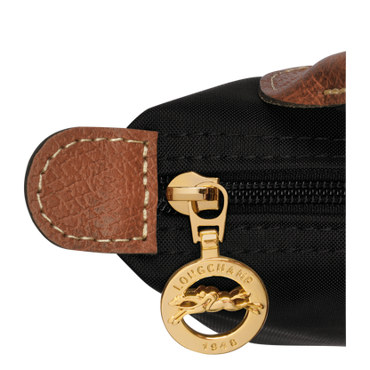 Longchamp Le Pliage Pouch with Handle (Black)