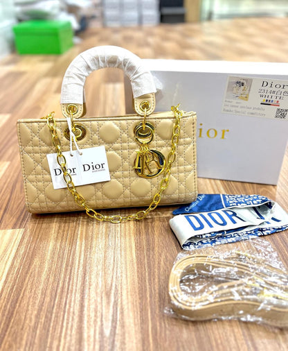 Lady Dior Medium D-Joy Bag