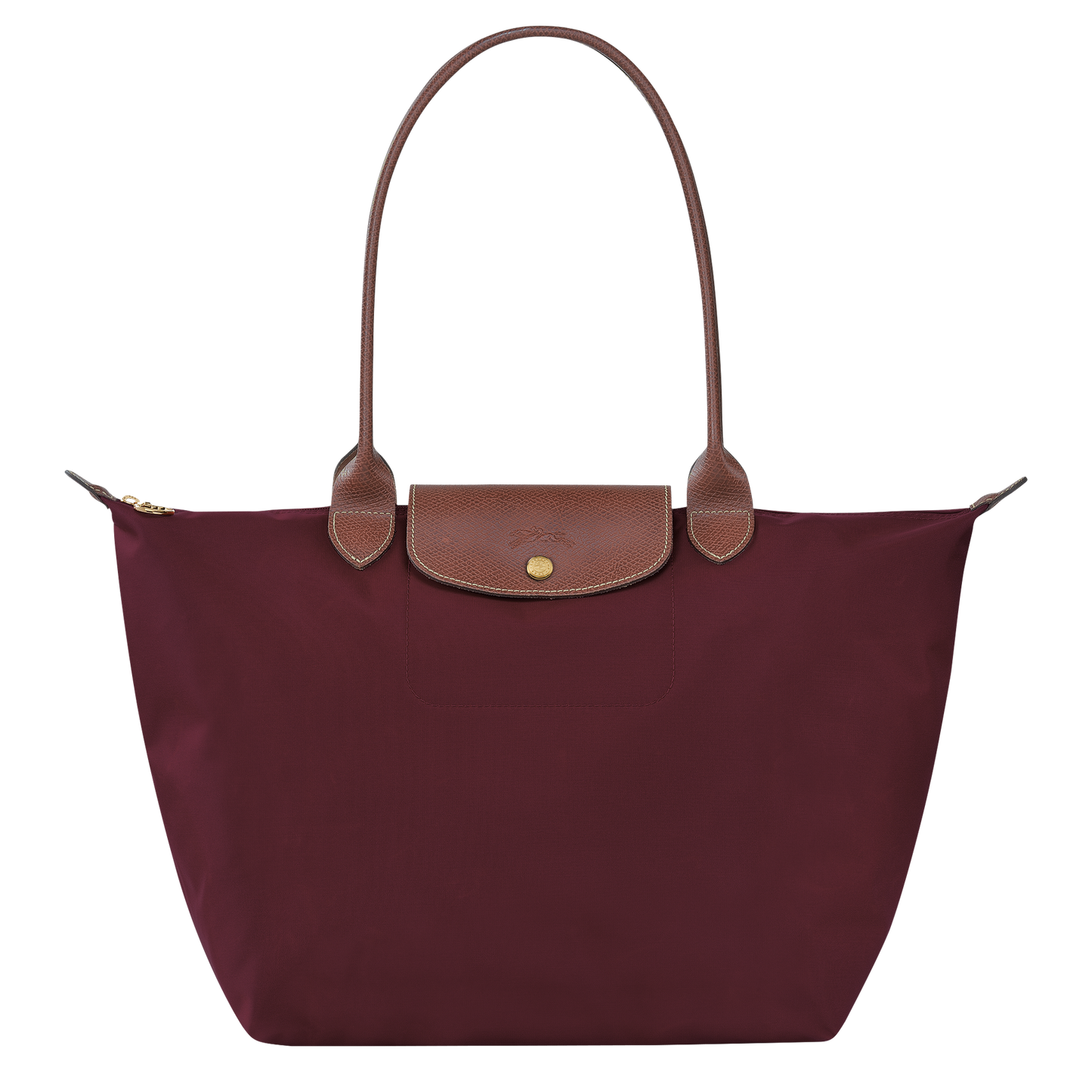 Longchamp Le Pliage L Tote Bag (Burgundy)